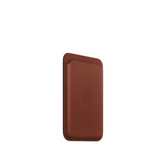 iPhone Leather Wallet with MagSafe Umber hinta ja tiedot | Puhelimen kuoret ja kotelot | hobbyhall.fi
