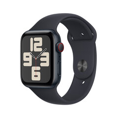 Apple Watch SE GPS + Cellular 44mm Midnight Aluminium Case with Midnight Sport Band - Regular 2nd Gen - MNPY3EL/A hinta ja tiedot | Älykellot | hobbyhall.fi