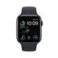 Apple Watch SE2nd Gen GPS 44mm Midnight alumiinikuori ,Midnight urheiluranneke - MNK03 hinta ja tiedot | Älykellot | hobbyhall.fi