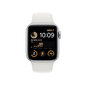 Apple Watch SE GPS + Cellular 44mm Silver Aluminium Case with White Sport Band - Regular 2nd Gen - MNQ23UL/A hinta ja tiedot | Älykellot | hobbyhall.fi
