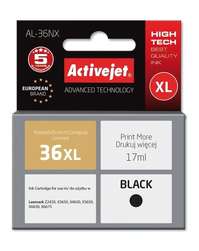 Activejet AL36NX hinta ja tiedot | Mustekasetit | hobbyhall.fi