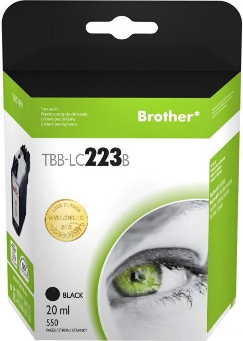 TB TBB-LC223B hinta ja tiedot | Mustekasetit | hobbyhall.fi
