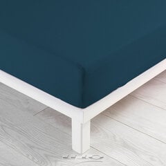 Douceur d'intérieur Jersy -muotoonommeltu trikoolakana, tummansininen, 160 x 200 cm hinta ja tiedot | Lakanat | hobbyhall.fi