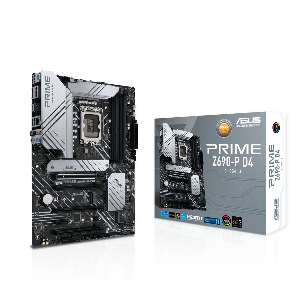 Asus Z690-P D4 CSM hinta ja tiedot | Emolevyt | hobbyhall.fi