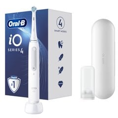 Oral-B iO Series 4, valkoinen hinta ja tiedot | Sähköhammasharjat | hobbyhall.fi