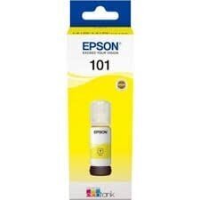 Epson 101 EcoTank YE -mustepullo, keltainen hinta ja tiedot | Mustekasetit | hobbyhall.fi