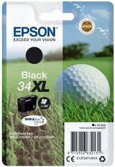 EPSON Singlepack Black 34XL DURABrite Ul hinta ja tiedot | Mustekasetit | hobbyhall.fi