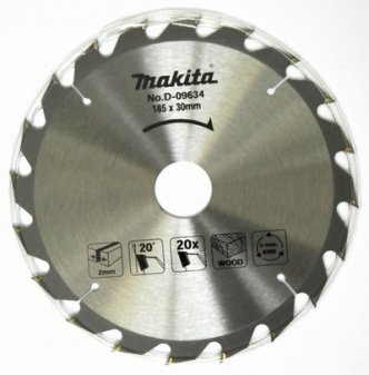 Makita Pyörösahanterä 185x30mm D-09634 hinta ja tiedot | Puutarhatyökalujen tarvikkeet | hobbyhall.fi