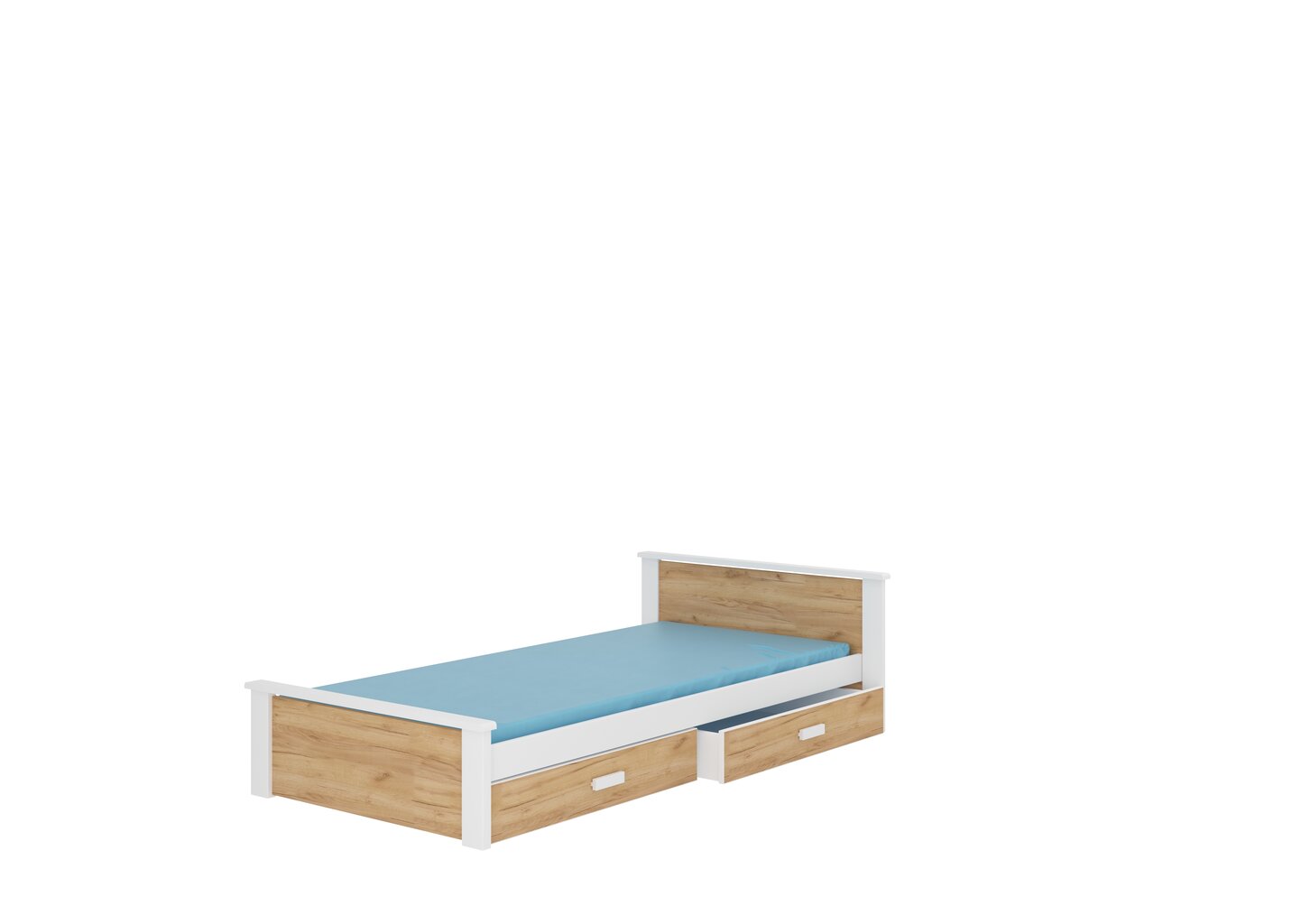 Lasten sänky Aldex 190x96x72cm + patja hinta ja tiedot | Lastensängyt | hobbyhall.fi
