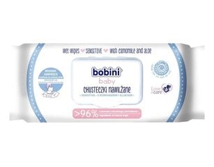 Kosteuspyyhkeet lapsille ja vauvoille Sensitive Bobini Baby, 60 kpl. hinta ja tiedot | Bobini Kosmetiikka | hobbyhall.fi