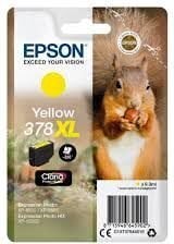 EPSON SQUIRREL 378 YELLOW XL SINGLE hinta ja tiedot | Mustekasetit | hobbyhall.fi