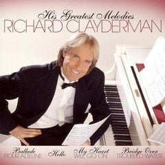 Richard Clayderman, His Greatest Melodies ( sis 2 CD-levyä ) hinta ja tiedot | Vinyylilevyt, CD-levyt, DVD-levyt | hobbyhall.fi