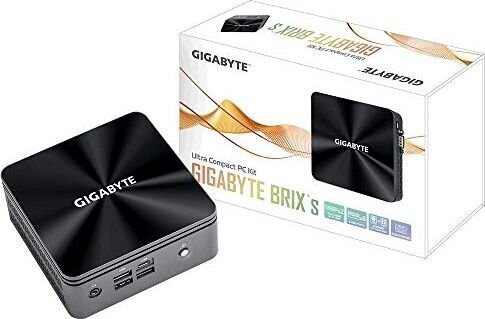 Gigabyte GB-BRi7H-10710 kiinteä tietokone hinta ja tiedot | Pöytätietokoneet | hobbyhall.fi