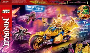 71768 LEGO® NINJAGO Kulta Dragon Moottoripyörä hinta ja tiedot | LEGOT ja rakennuslelut | hobbyhall.fi