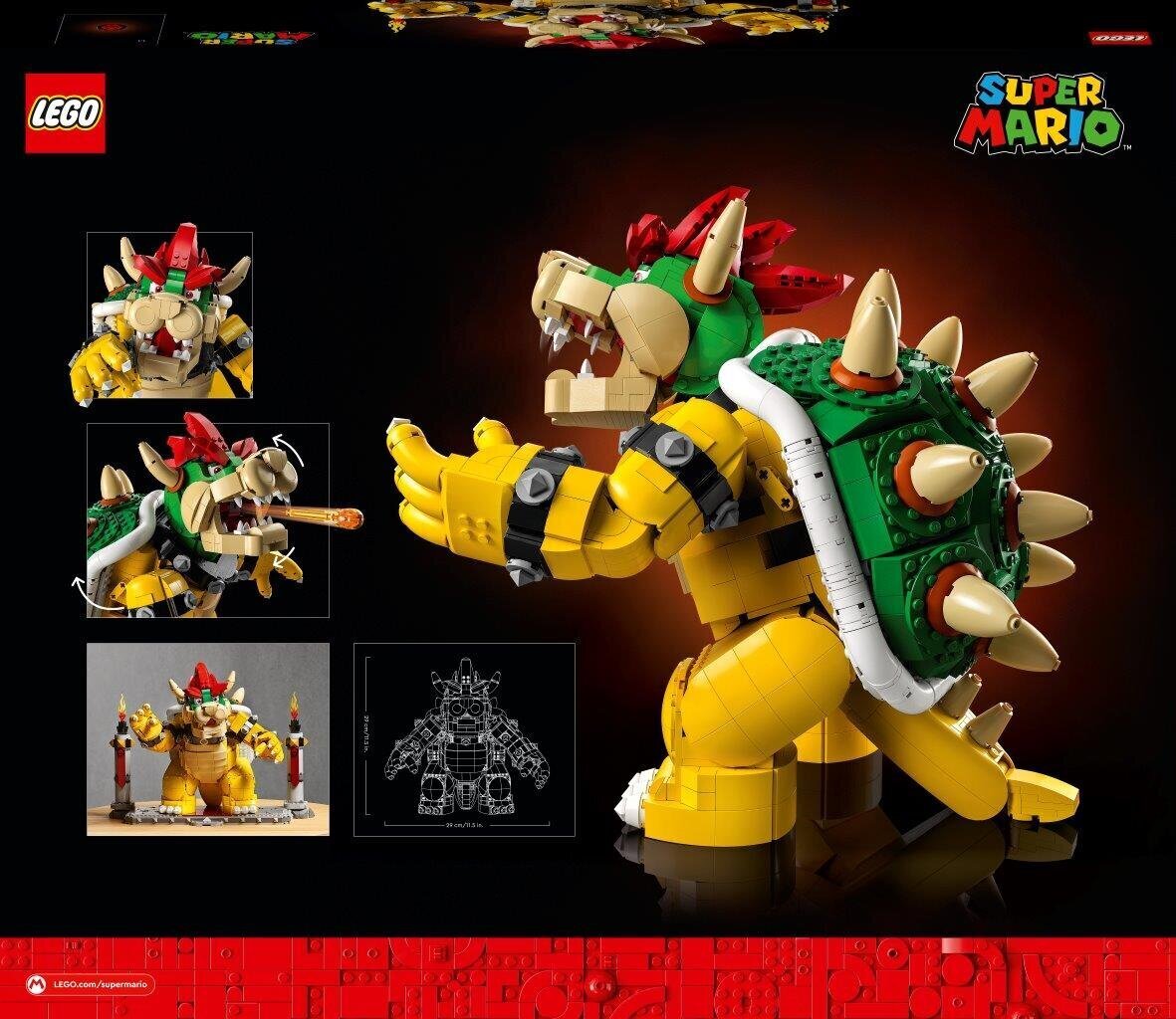 71411 LEGO® Super Mario Bowser hinta ja tiedot | LEGOT ja rakennuslelut | hobbyhall.fi