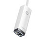 Adapteri Baseus Lite Series USB-C - RJ45-verkko, 100Mbps (valkoinen) hinta ja tiedot | Adapterit | hobbyhall.fi