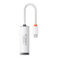 Adapteri Baseus Lite Series USB-C - RJ45-verkko, 100Mbps (valkoinen) hinta ja tiedot | Adapterit | hobbyhall.fi