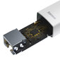 Adapteri Baseus Lite Series USB - RJ45-verkko (valkoinen) hinta ja tiedot | Adapterit | hobbyhall.fi