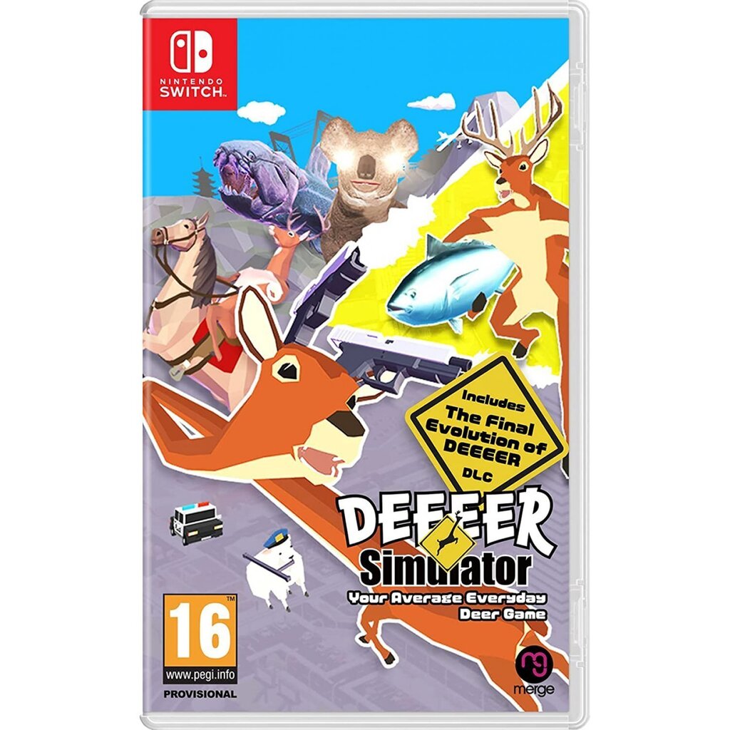 Deeeer Simulator Your Average Everyday Deer, Nintendo Switch hinta ja tiedot | Tietokone- ja konsolipelit | hobbyhall.fi