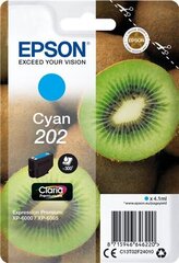 EPSON KIWI 202 CYAN SINGLE hinta ja tiedot | Mustekasetit | hobbyhall.fi