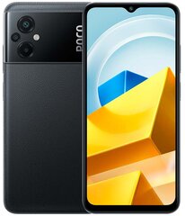 Poco M5 4/64GB Black MZB0C9MEU hinta ja tiedot | Poco Puhelimet, älylaitteet ja kamerat | hobbyhall.fi