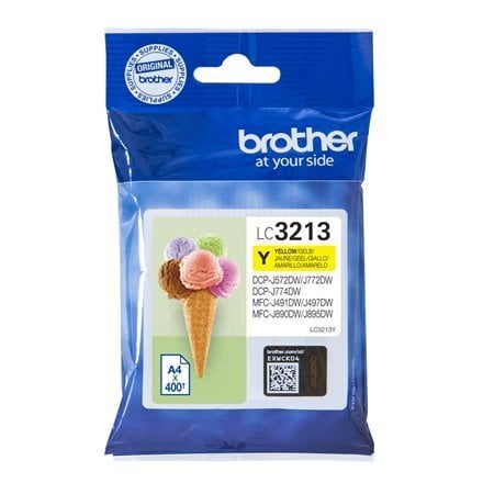 Brother LC3213Y Ink Cartridge, Yellow hinta ja tiedot | Mustekasetit | hobbyhall.fi