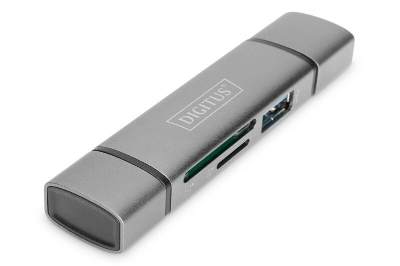 Digitus Kortelių skaitytuvas USB DA-70886 hinta ja tiedot | Adapterit | hobbyhall.fi