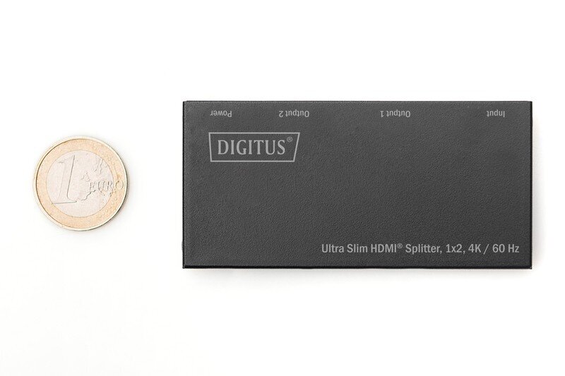 Digitus HDMI Audio- ja videojakaja DS-45322 hinta ja tiedot | Adapterit | hobbyhall.fi