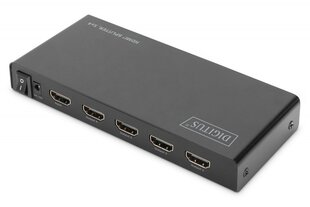 Digitus 4-porttinen HDMI Audio- ja videojakaja DS-45325 hinta ja tiedot | Digitus Tietokoneiden lisävarusteet | hobbyhall.fi