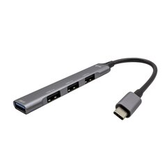 i-tec USB-C šakotuvas 1 x USB 3.0 + 3 x USB 2.0 hinta ja tiedot | Hub Tietokoneet ja pelaaminen | hobbyhall.fi