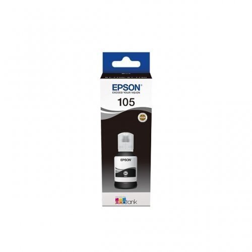Epson Ecotank 105 mustepullo, musta hinta ja tiedot | Mustekasetit | hobbyhall.fi
