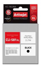 Mustekasetti ActiveJet ACC-581BNX, musta hinta ja tiedot | Mustekasetit | hobbyhall.fi