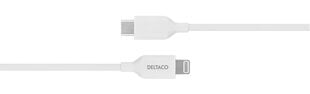 Deltaco IPLH-452 USB-C/Lightning, 2 m hinta ja tiedot | Puhelinkaapelit | hobbyhall.fi