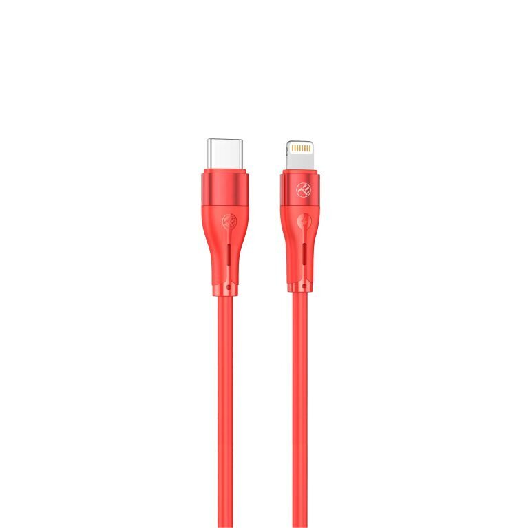 Tellur Silicone TLL155561, USB-C/Lightning, 1 m hinta ja tiedot | Puhelinkaapelit | hobbyhall.fi