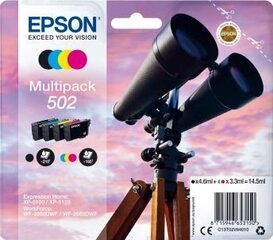 EPSON Multipack 4-colours 502 Ink hinta ja tiedot | Epson Tulostuskasetit | hobbyhall.fi