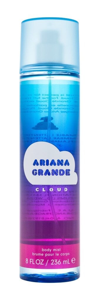 Tuoksuva vartalosuihke Ariana Grande Cloud, 236 ml hinta ja tiedot | Naisten ihonhoito | hobbyhall.fi