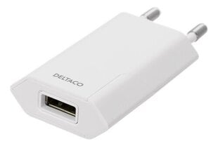 Deltaco USB, 1 A, 5 W hinta ja tiedot | Puhelimen laturit | hobbyhall.fi
