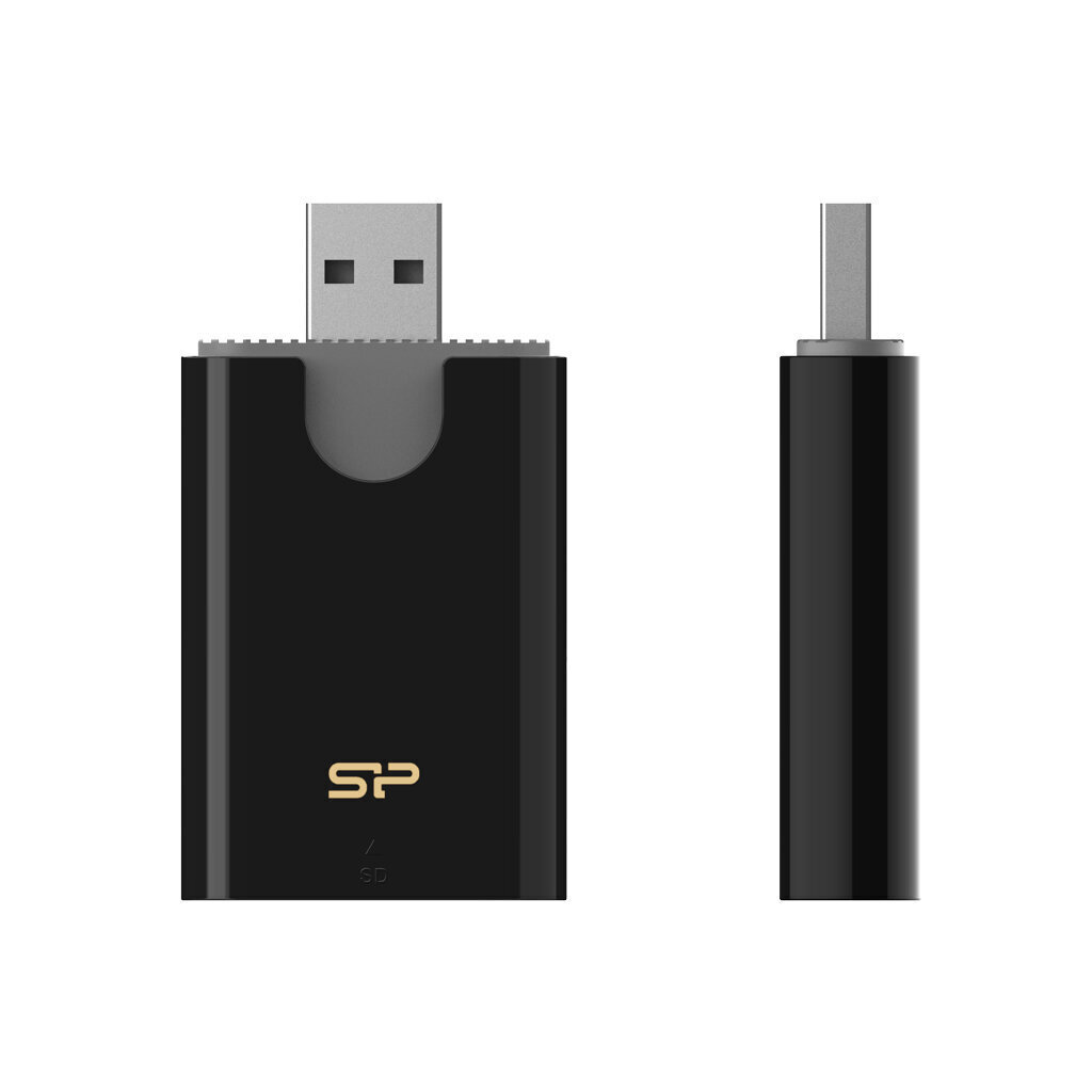 Silicon Power - Muistikortinlukija. USB 3.2 Gen 1 Type-A SD /microSD UHS- ja MMC-kortit SPU3AT5REDEL300K hinta ja tiedot | Adapterit | hobbyhall.fi
