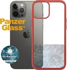 PanzerGlass ClearCase -suojakotelo puhelimelle, iPhone 12 Pro Max, punainen hinta ja tiedot | Puhelimen kuoret ja kotelot | hobbyhall.fi