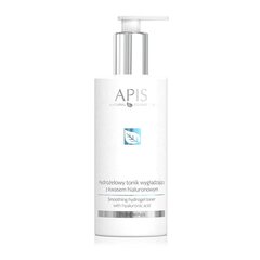 Apis Home Terapis Smoothing Hydrogel- Hydrogeeli tonic hyaluronihapolla , 300ml. hinta ja tiedot | Kasvojen puhdistusaineet | hobbyhall.fi