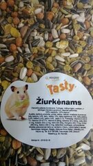 Vadigran Tasty rehu hamstereille, 0,5 kg. hinta ja tiedot | Jyrsijöiden ruokinta | hobbyhall.fi