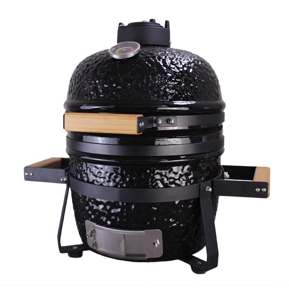 Kamado BBQ E-13 grilli, musta hinta 