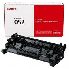Canon 052 Ink Cartridge, Black hinta ja tiedot | Mustekasetit | hobbyhall.fi
