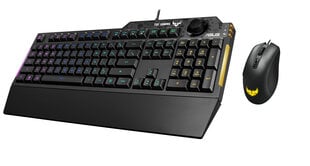 Näppäimistö Asus TUFGaming Combo K1&M3 hinta ja tiedot | Näppäimistöt | hobbyhall.fi