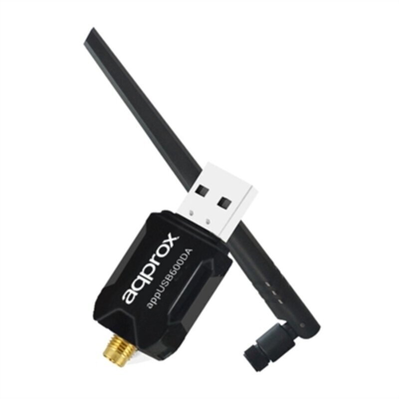 Approx adapteri APPUSB600DA USB Wi-fi hinta ja tiedot | Adapterit | hobbyhall.fi