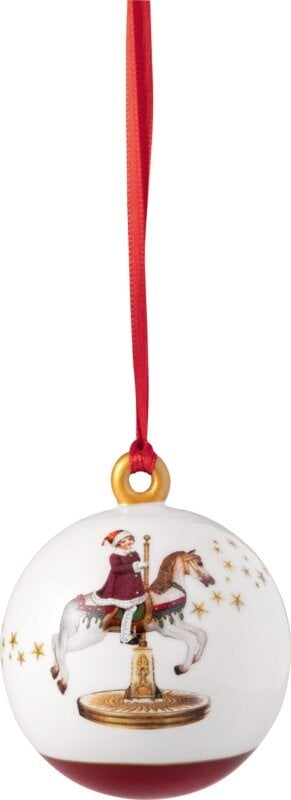 Villeroy & Boch Joulukuusenkoriste Annual Christmas Edition -kello hinta ja tiedot | Joulukuusen koristeet | hobbyhall.fi