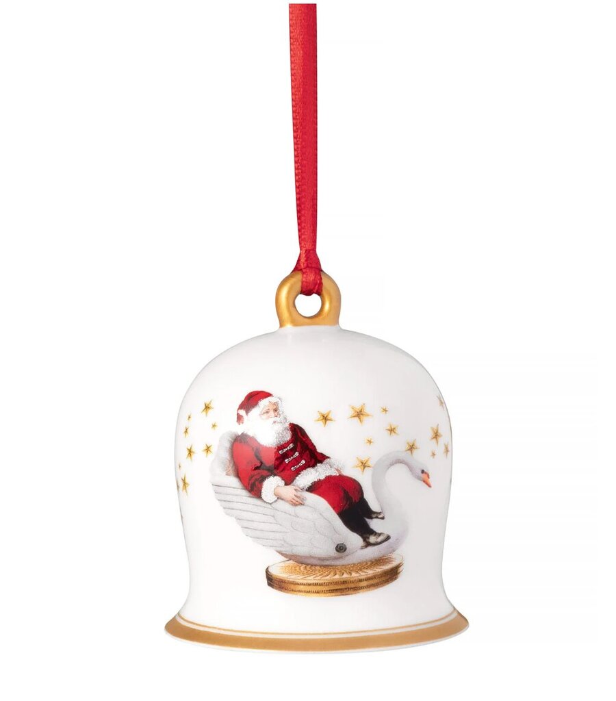 Villeroy & Boch Joulukuusenkoriste Annual Christmas Edition -kello hinta ja tiedot | Joulukuusen koristeet | hobbyhall.fi