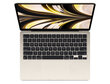 Apple MacBook Air 13” Apple M2 8/512GB Starlight RUS MLY23RU/A hinta ja tiedot | Kannettavat tietokoneet | hobbyhall.fi