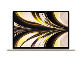 Apple MacBook Air 13” Apple M2 8/512GB Starlight RUS MLY23RU/A hinta ja tiedot | Kannettavat tietokoneet | hobbyhall.fi