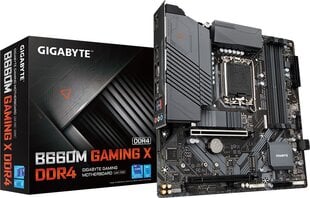 Gigabyte B660M GAMING X DDR4 hinta ja tiedot | Emolevyt | hobbyhall.fi